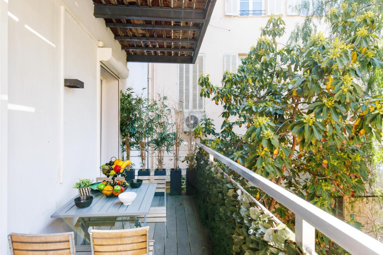 Le Cocon Des Artistes - Coeur De Cannes - Spacieux - Terrasse - Clim Kültér fotó